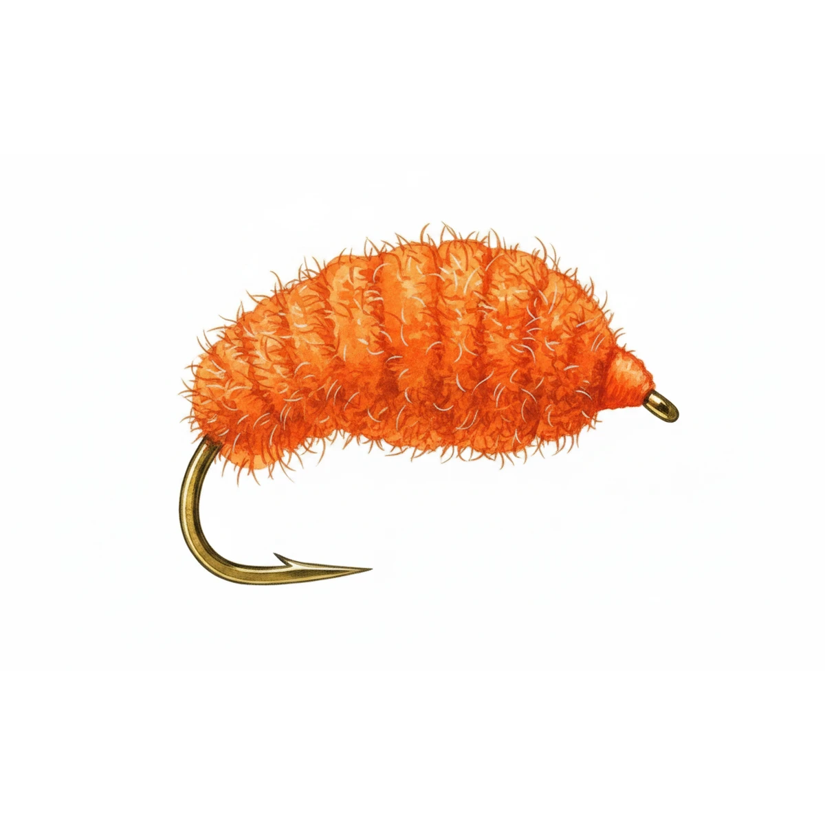 Orange Blob — house-style illustration
